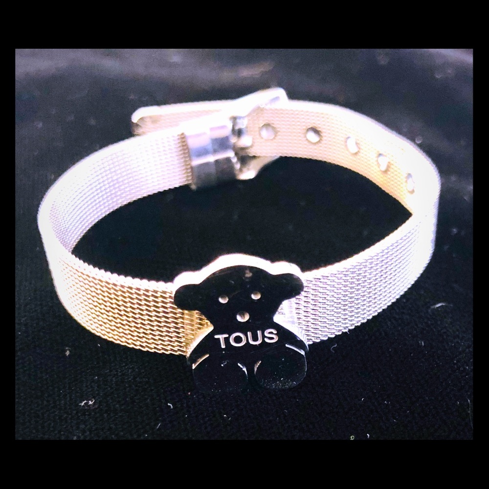 Tous adjustable belt bracelet